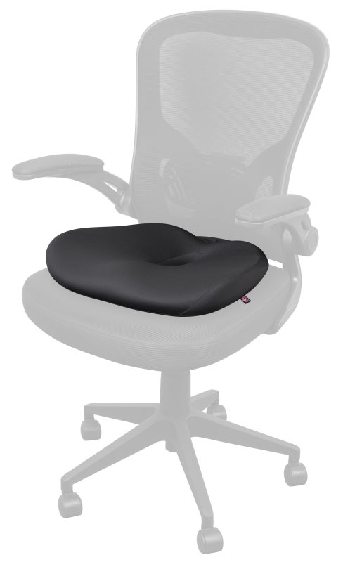 CONNECT IT FOR HEALTH BetaPro Anatomický polštář na židli, ŠEDÝ