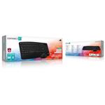 CONNECT IT For Health Wireless Combo bezdrátová černá klávesnice + myš
