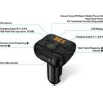 CONNECT IT InCarz Bezdrátový FM transmitter, 2xUSB+Micro SD Card, ČERNÝ