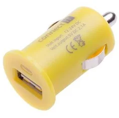 Connect IT InCarz Colorz nabíječka do auta 1xUSB 2.1A, žlutý CI-591