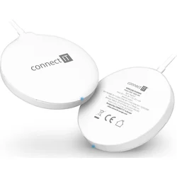 Connect IT MagSafe Wireless Fast Charge Bezdrôtová nabíjačka, 15 W, biela