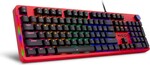 CONNECT IT Mechanická klávesnica NEO2 + CZ + SK layout Čierno-červená