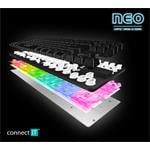 Connect IT NEO Compact klávesnica pre hráčov (CZ+SK verzia) CKB-3589-CS