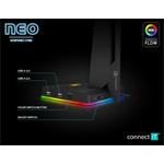 CONNECT IT NEO Stand-It RGB stojan na slúchadlá USB hub