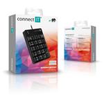 Connect IT NumCALC drôtová numerická klávesnica CKB-0060-BK
