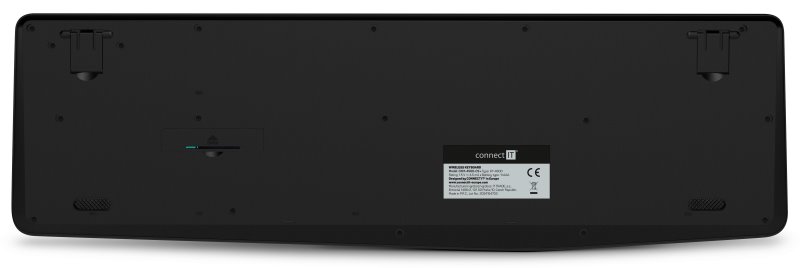 CONNECT IT OfficeBase Wireless Combo Bezdrôtová čierna klávesnica + myš