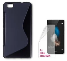 Connect IT pouzdro na telefon, Huawei P8 Lite ČERNÉ