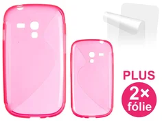 Connect IT pouzdro na telefon, Samsung Galaxy S III Mini (i8190) ČERVENÉ
