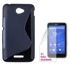 Connect IT pouzdro na telefon, Sony Xperia E4 ČERNÉ