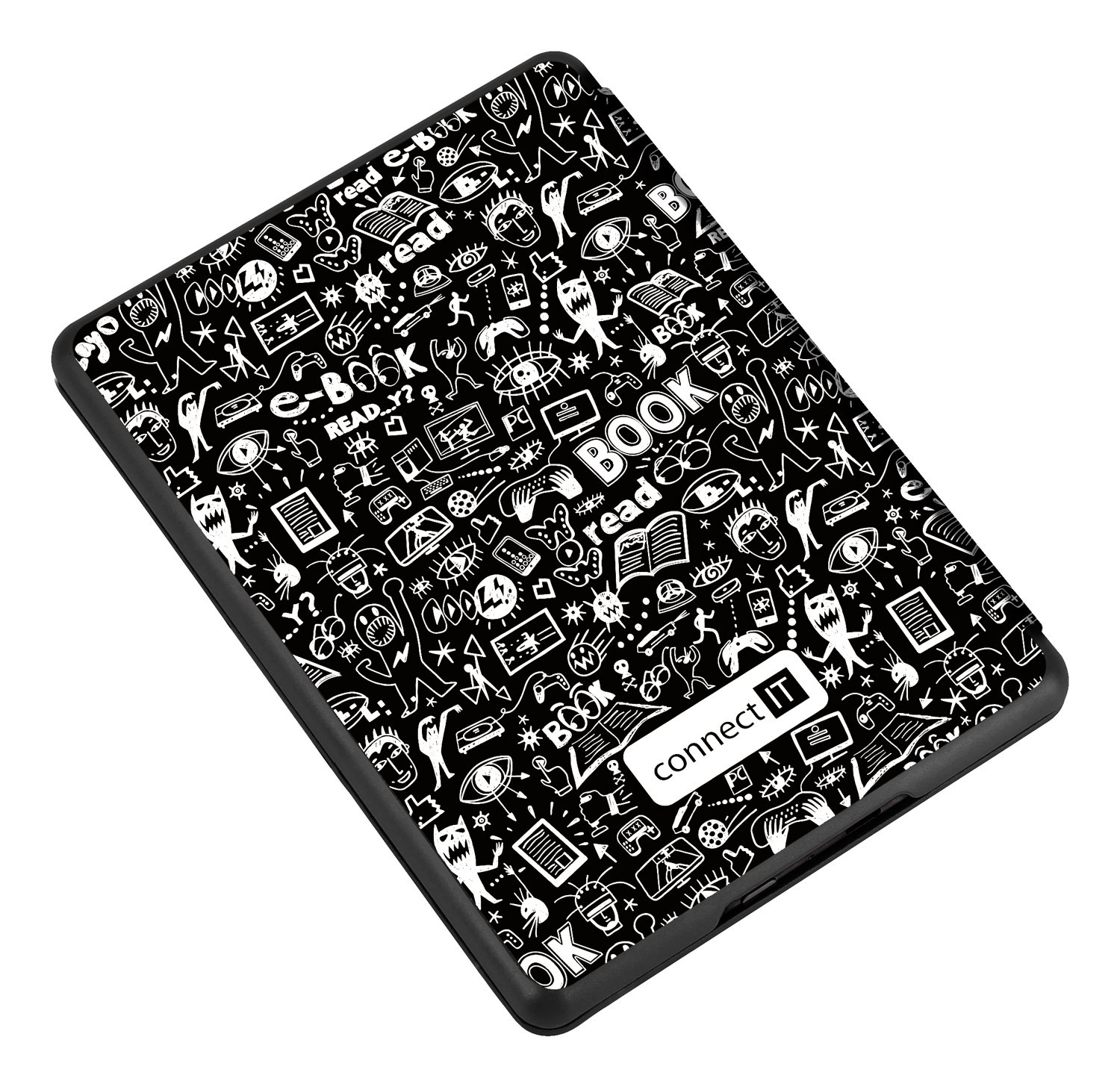 Connect IT puzdro pre Amazon New Kindle 2019/2020 (10. gen.), 2019/2020 Doodle CEB-1051-DD