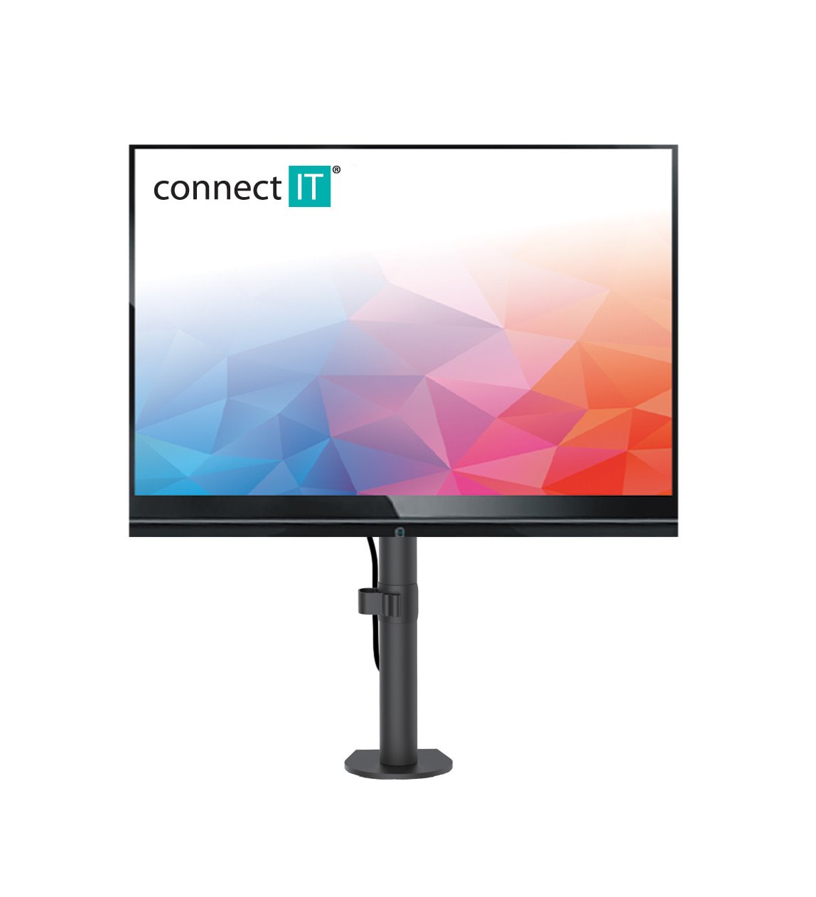 Connect IT SingleArm Basic stolný držiak na LCD monitor CMF-3103-BK