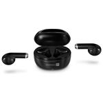 CONNECT IT True Wireless SonicBass slúchadlá do uší s mikrofónom, ČIERNA