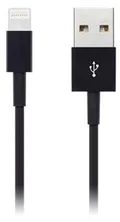 Connect IT Wirez Colorz kabel Apple Lightning - USB, 1m, černý CI-561