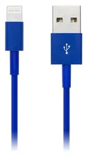 Connect IT Wirez Colorz kabel Apple Lightning - USB, 1m, modrý CI-565