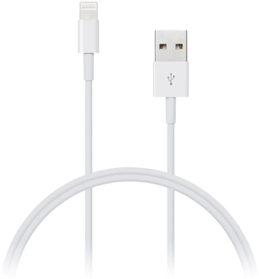 Connect IT Wirez kábel Apple Lightning - USB, 1m, biely CI-159
