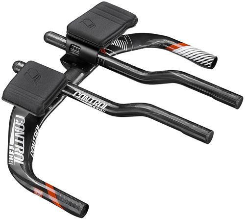 CONTROLTECH řídítka TIME ZONE AEROBAR 400mm, karb,črn-črv