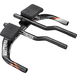 CONTROLTECH řídítka TIME ZONE AEROBAR 400mm, karb,črn-črv