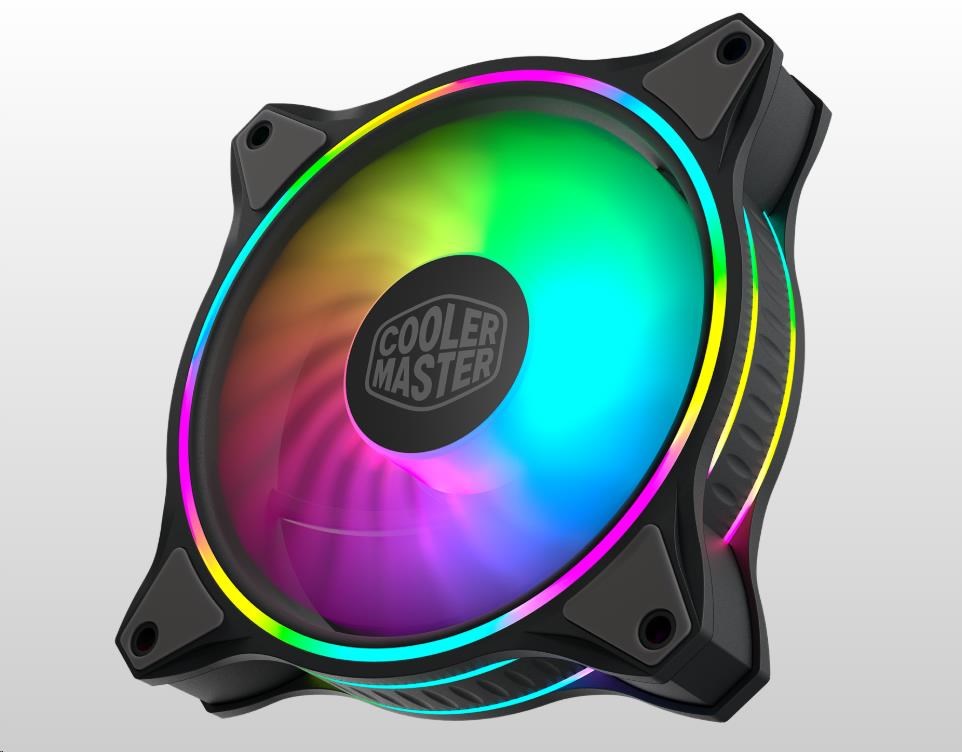 Cooler Master MasterFan MF120 Halo 3in1, ARGB, černá