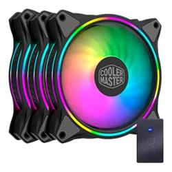 Cooler Master MasterFan MF120 Halo, ARGB, 3ks, černá