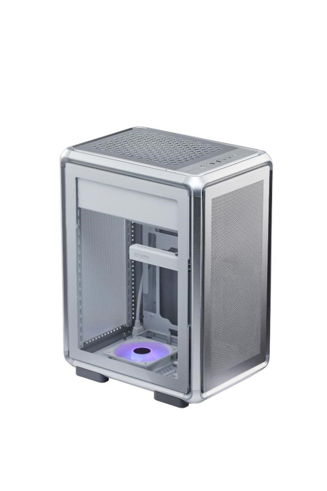 Cooler Master MasterFrame 400 Mesh Silver, Střibrná