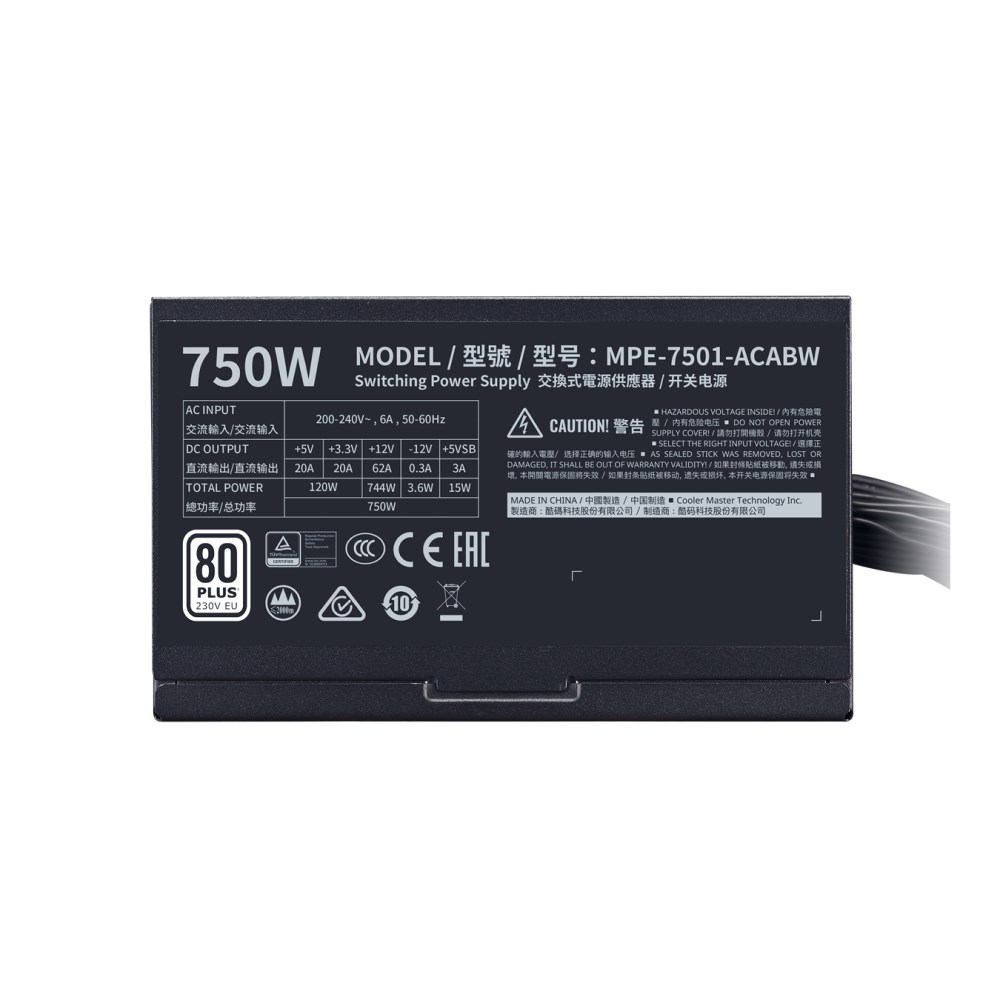 Cooler Master MWE 750W V2