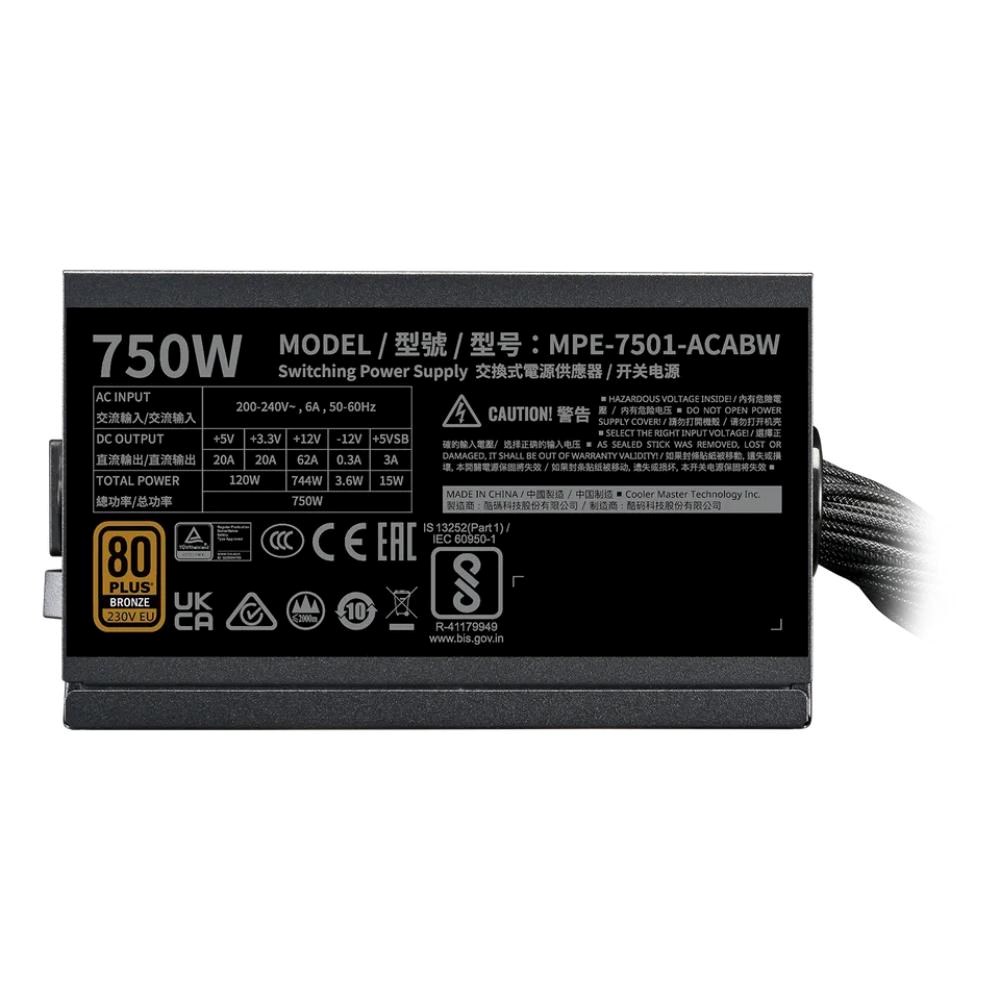 Cooler Master MWE Bronze 750W V3