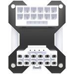 Corsair 12V-2x6 GPU adaptér Style A, bílý