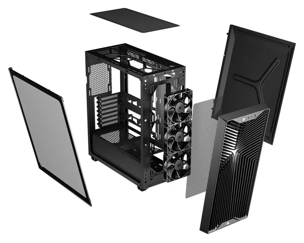 Corsair 3200D RS skříň, černá