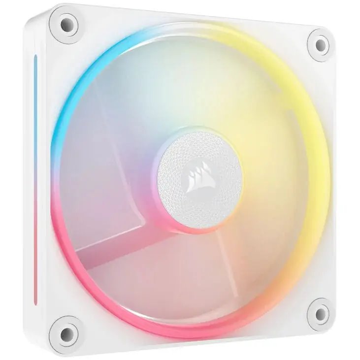 Corsair iCUE Link LX120-R RGB 120 mm, biely