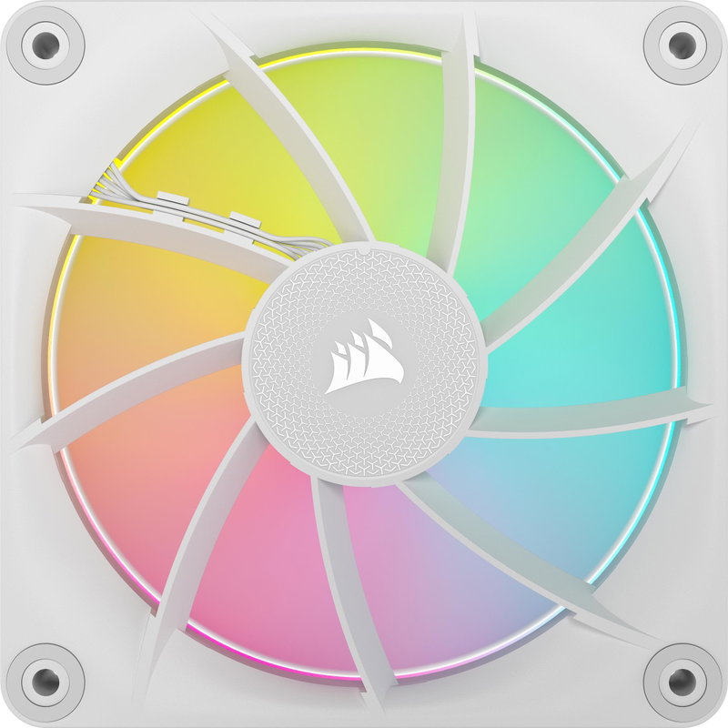 Corsair iCUE LINK LX120 RGB 120mm, bílá
