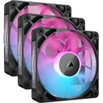 Corsair iCUE LINK RX120 RGB 120mm (3ks), černá