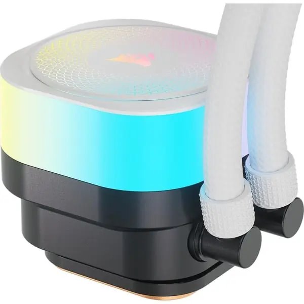 Corsair iCUE Link Titan 240 RX RGB, biely