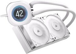 Corsair Nautilus 240 LCD 240 mm, biela