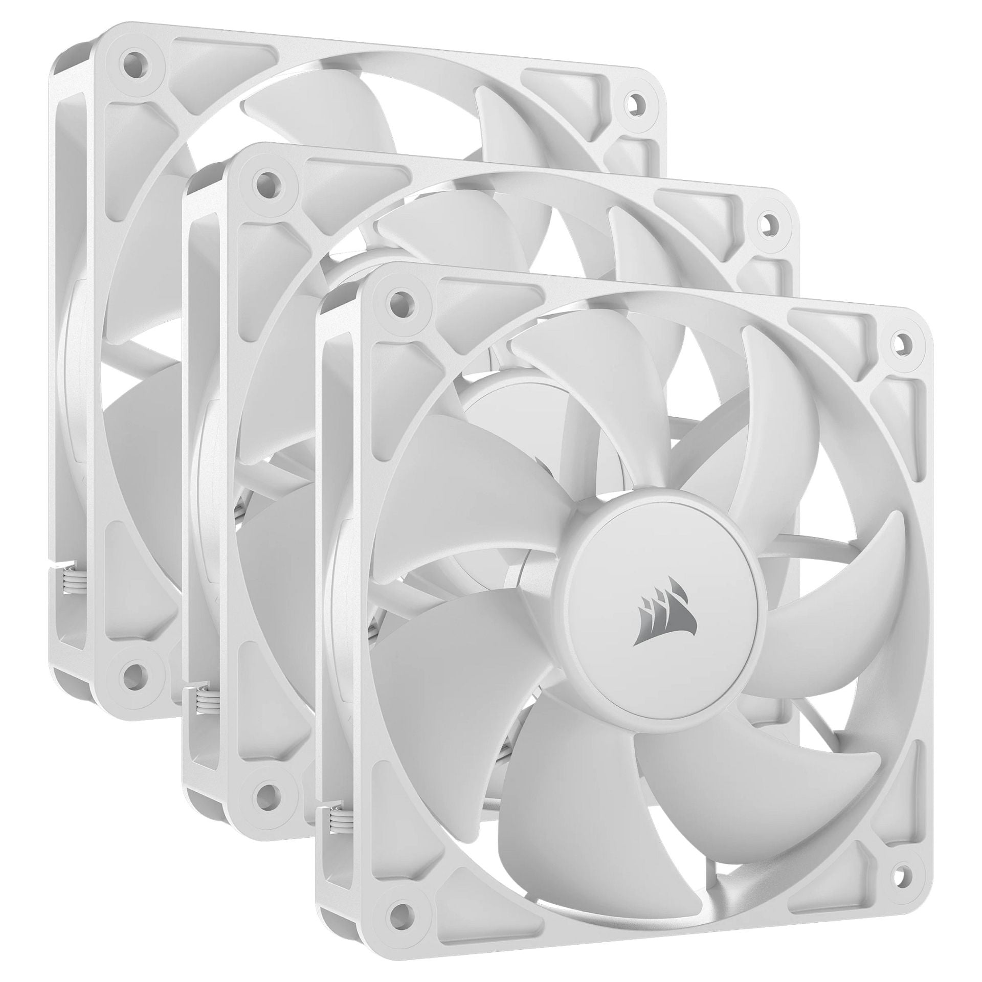 Corsair RS120 PWM 120mm (3ks), bílá