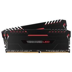 Corsair Vengeance LED DDR4 16GB (2x8GB) 3000MHz CL15 Red