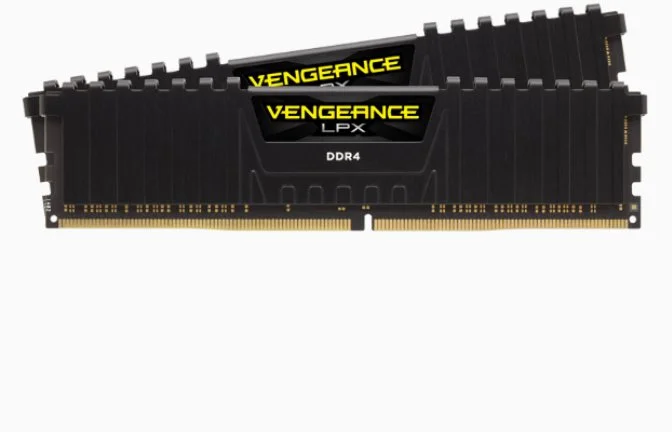 Corsair Vengeance LPX DDR4 16GB (2x8GB) 3000MHz CL16 Black CMK16GX4M2D3000C16
