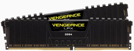 Corsair Vengeance LPX DDR4 64GB (2x32GB) 3000MHz CL16, černá