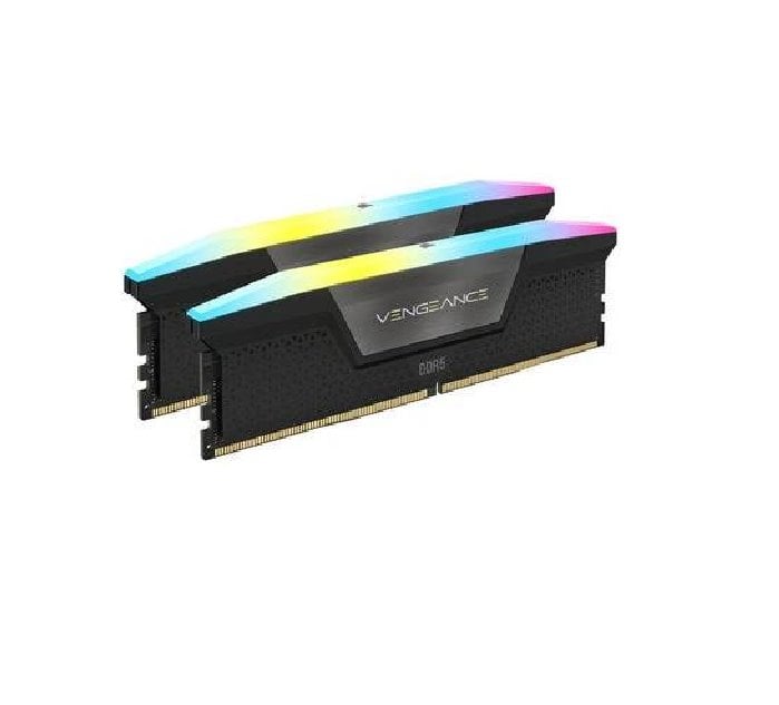Corsair Vengeance RGB 32 GB DDR5-5200 CL40 EXPO, sivá