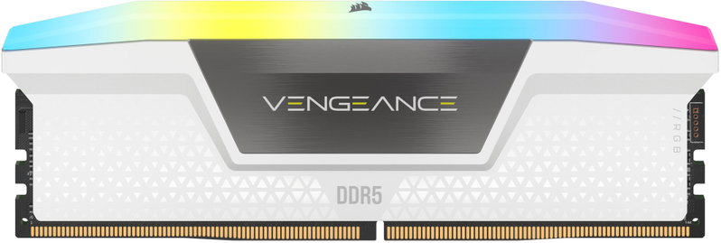 Corsair Vengeance RGB DDR5 64GB 6000MHz, bílá