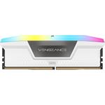 Corsair Vengeance RGB DDR5 64GB 6000MHz, bílá