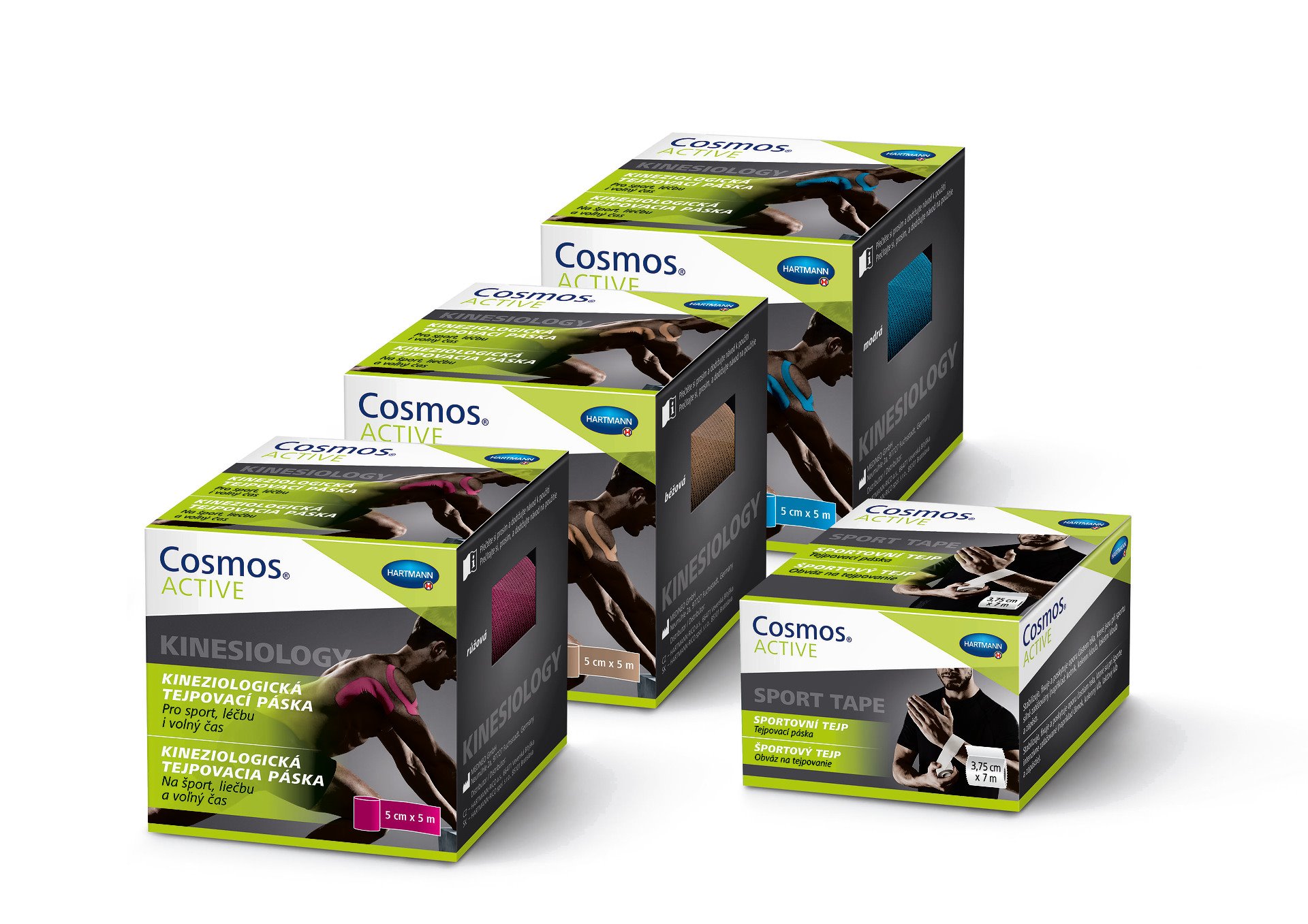 Cosmos ACTIVE Kinesio páska béžová