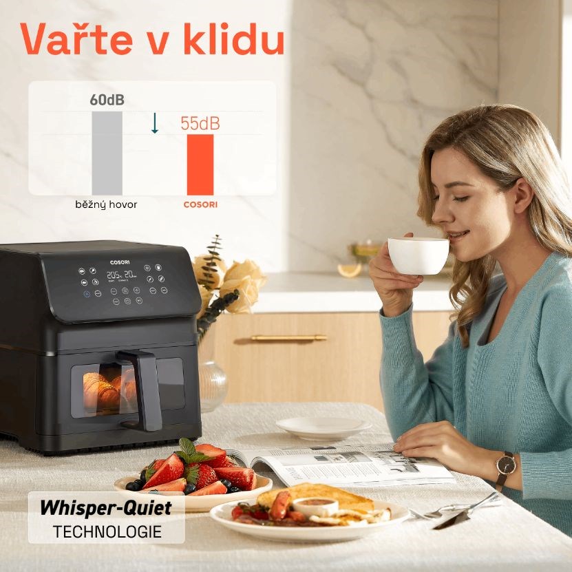 Cosori P653 PREMIUM II Plus Chef edition, černá