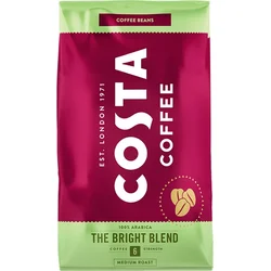 COSTA Káva "The Bright Blend", středně pražená, zrnková, 1000g