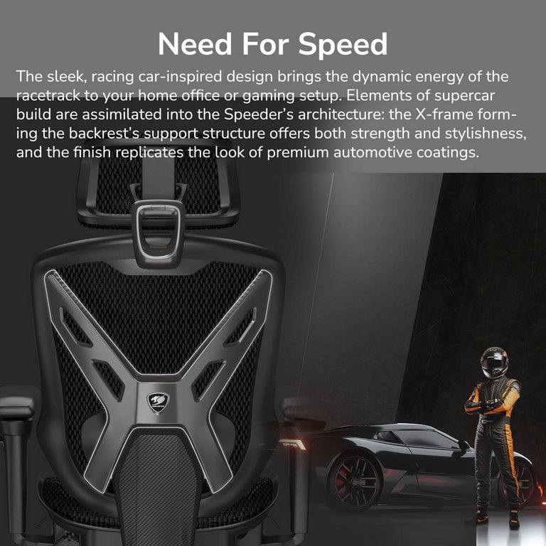 Cougar Speeder, černá