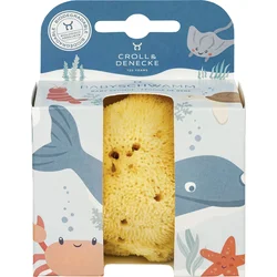 Croll & Denecke Prírodná morská umývacia huba Silk Baby