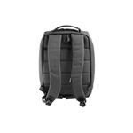 Crossio SolarBag Snappy 20l černý se solárním panelem