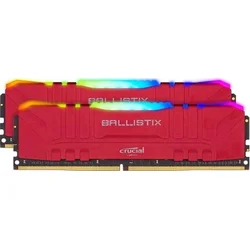 Crucial Ballistix RGB Red DDR4 16GB (2x8) 3000MHz CL15 1.35V