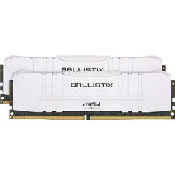 Crucial Ballistix White DDR4 16GB (2x8) 3200MHz CL16 1.35V BL2K8G32C16U4W - Paměťové moduly