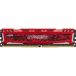 CRUCIAL DDR4 16GB 2400MHz CL16, červený chladič (BLS16G4D240FSE) - ROZBALENO