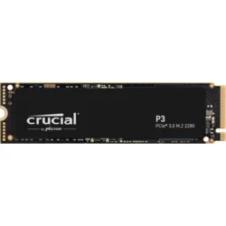 Crucial P3 SSD NVMe M.2 500GB PCIe 3.0